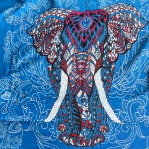 Vandelefanten - Sarong med frynser